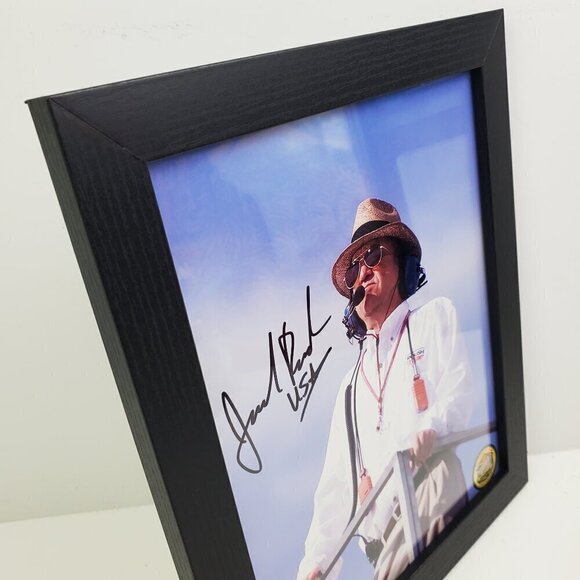 Jack Roush Signed Photograph Racing 8x10" Framed J.R.'s Garage Exclusive - Picture 7 of 10
